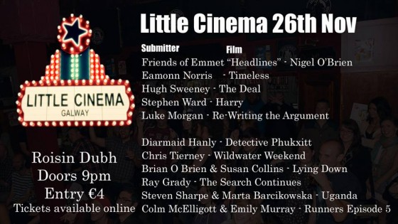 little cinema november line up